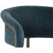 Marris Gold / Danny Teal Dining Armchair